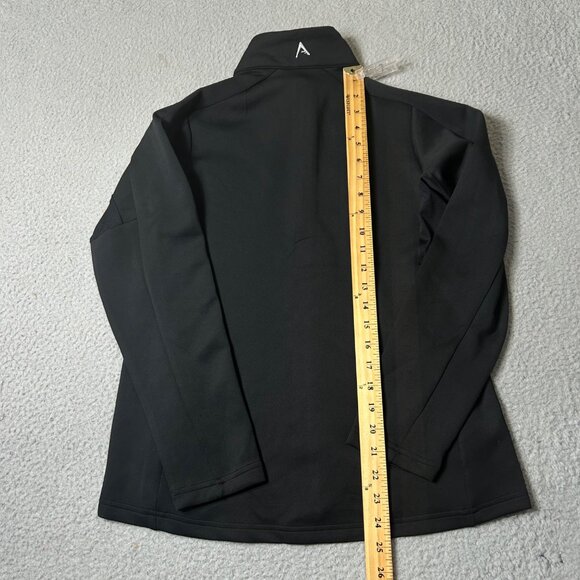 VCU Rams Full Zip Jacket Womens S Black Antigua Virginia Commonwealth University - Picture 8 of 14